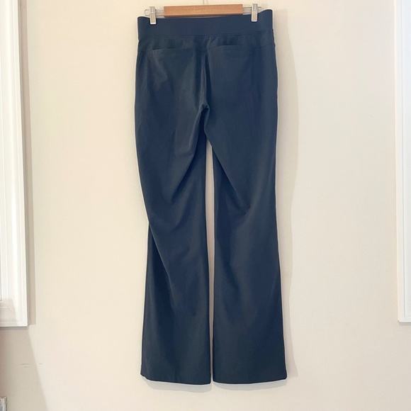 Athleta Navy Stretch Travel Chic Pants Womens 4 Tall Normcore Pockets Lounge - Picture 5 of 14
